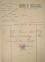 1909-10-29 spese per libri della cartoleria Carlo Scajoli di Bergamo
